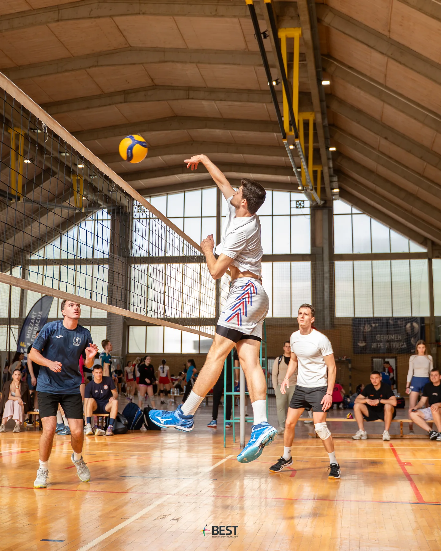 Vertical leap, final-point mentality.
