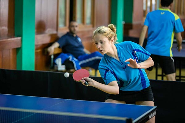 Stoni tenis at the Belgrade student tournament